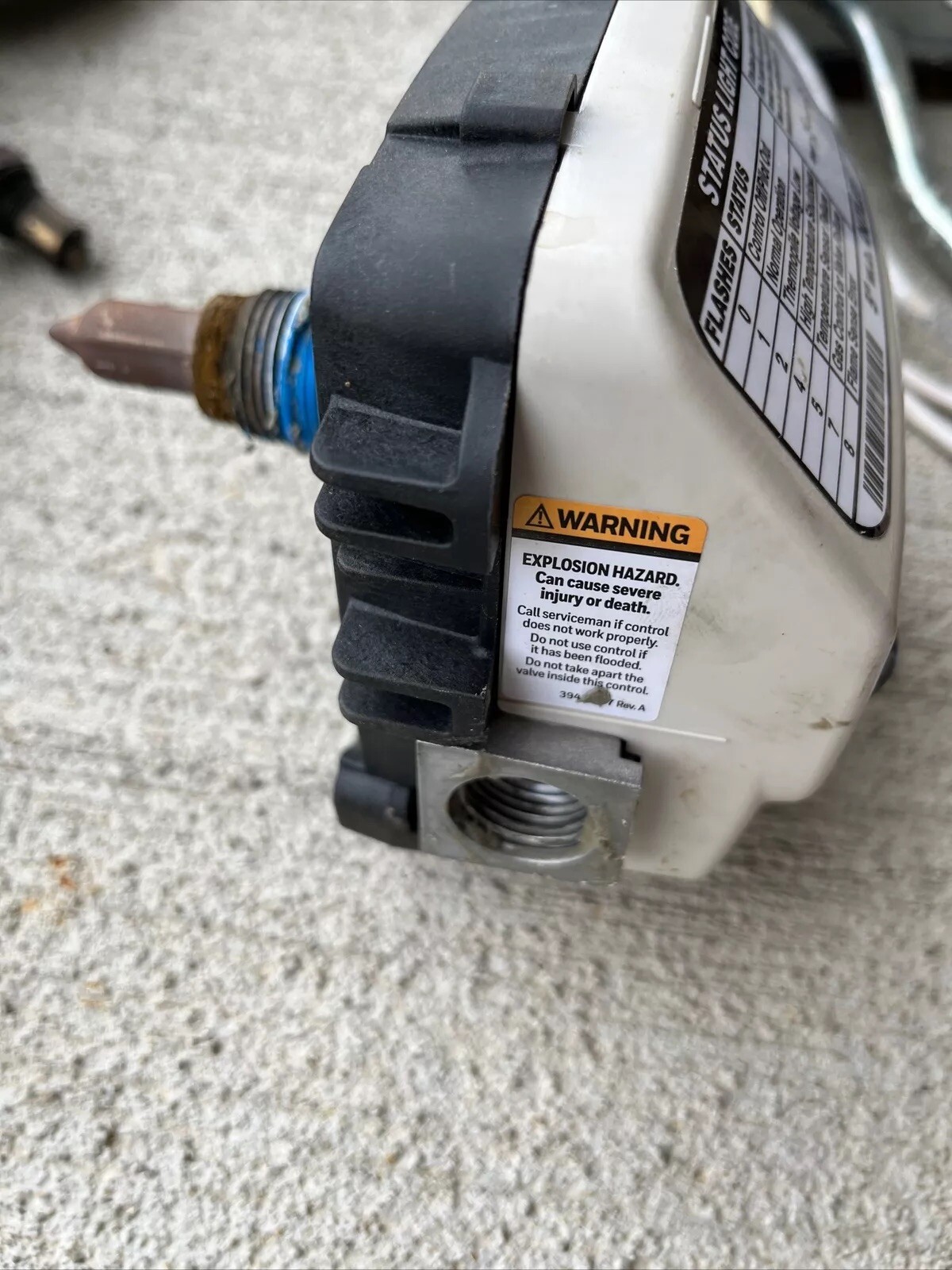 Honeywell Water Heater Gas Control Valve WV8840B1110 TESTED