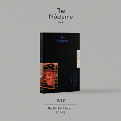 NU'EST [THE NOCTURNE] 8th Mini Album VER.3 CD+Foto Buch+Fold Poster(On)+2 Karte