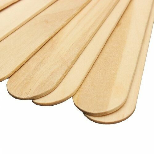 500 Wood 6" Jumbo Popsicle Sticks / Craft Sticks Tongue Depressors