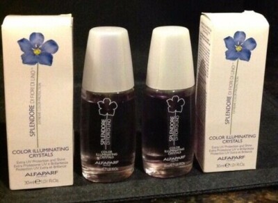 2 ALFAPARF SPLENDORE COLOR ILLUMINATING CRYSTALS 1.01 oz - UNISEX