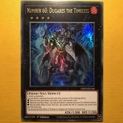 Nummer 60: Dugares der Zeitlose - YuGiOh - Ultra Rare - Mint Karte!
