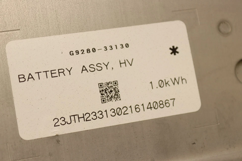 2020-2023 LEXUS ES300H HYBRID BATTERY PACK HV LI ION 1KW OEM - Image 4 of 4