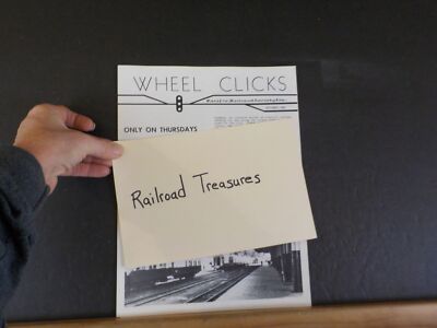 Wheel Clicks 1982 Oktober Pacific Railroad Society nur am Donnerstag Goleta Valle