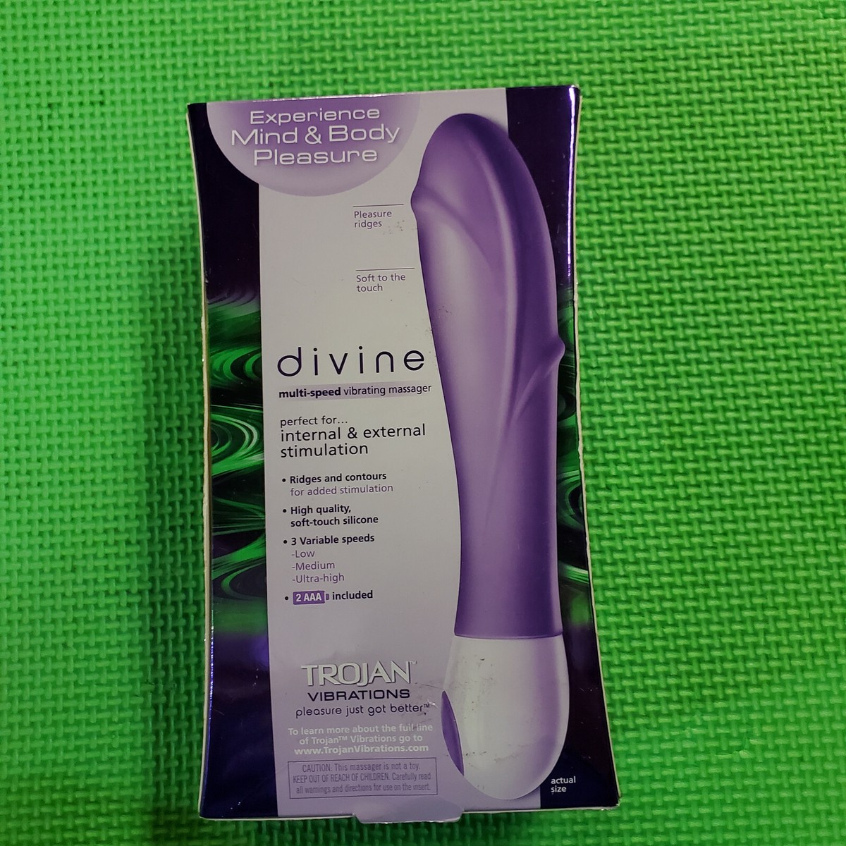 TROJAN Vibrations Divine Multi-Speed Vibrating Massager