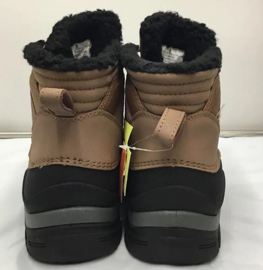 All In Motion Mens Julian Snow Winter Boots Cognac Lace Up  display picture 1