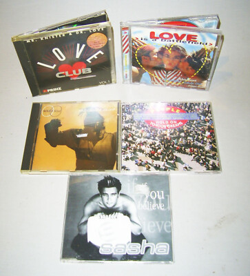 5 CD Set Sasha Love ist A Battlefield Love Club SOUL & Soul People