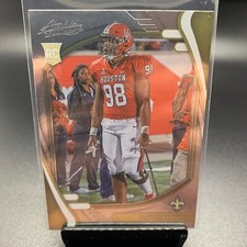2021 Panini Absolute Football #194 Payton Turner Rookie RC New Orleans Saints
