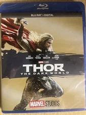 Marvel THOR: THE DARK WORLD BLU-RAY and DIGITAL CODE -