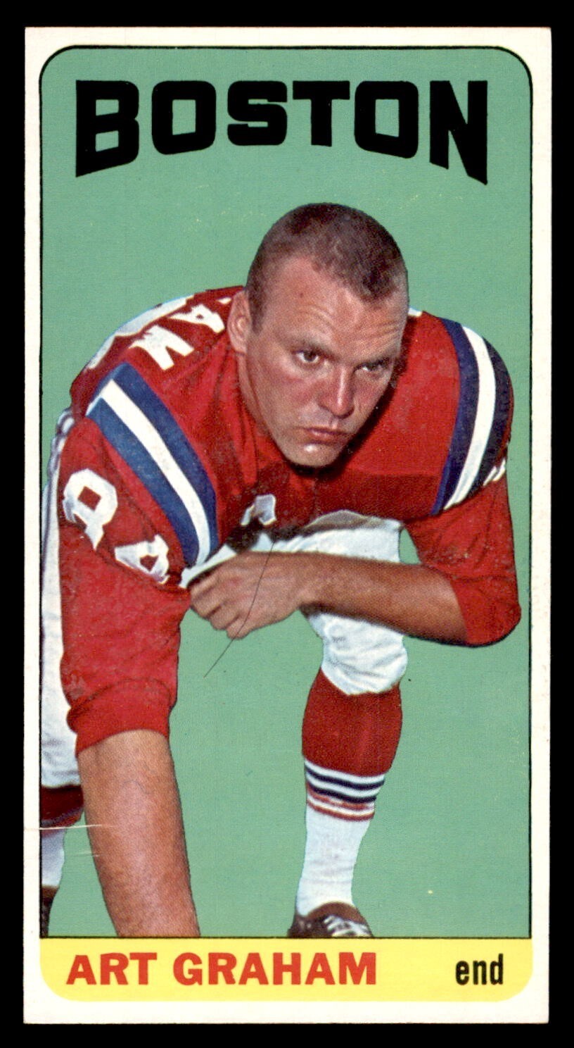 1965 Topps Football #11 Art Graham VG/EX *f1