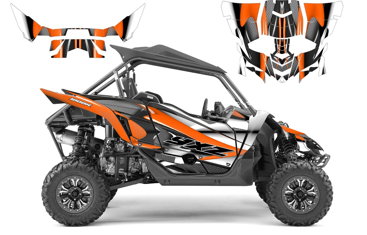 2015-2025 Yamaha YXZ 1000 R custom graphics decal kit design #1533