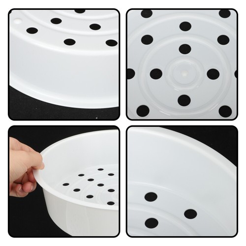 2 Pcs Dampfgarer Multifunktionaler Ablaufkorb Dampfkorb Für Topf - Bild 9 von 12