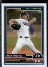 2023 Panini USA Baseball Stars & Stripes #4 Mason Brassfield