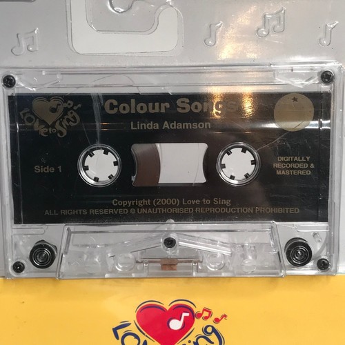 Love To Sing Colour Songs Book & Cassette Tape 2000 ( RARE ) - Picture 2 of 6