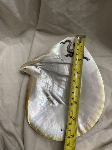 Antique Solid Silver & Mother Of Pearl Dish Chester Grinder & Couch - Picture 21 of 22
