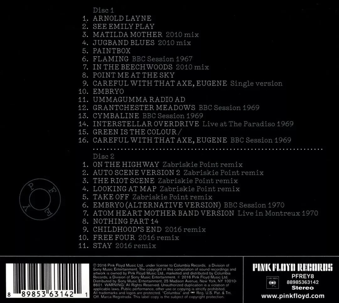 PINK FLOYD The Early Years 1967 1972 Creation *SEALED* 2 CD w