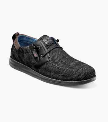 Mens Shoes Nunn Bush Brewski Knit 2.0 Slip On Fabric Moc Toe 