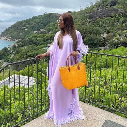 African Women Dashiki Oversize Dresses Evening Gown Dubai Kaftan Moroccan Caftan - Picture 269 of 323