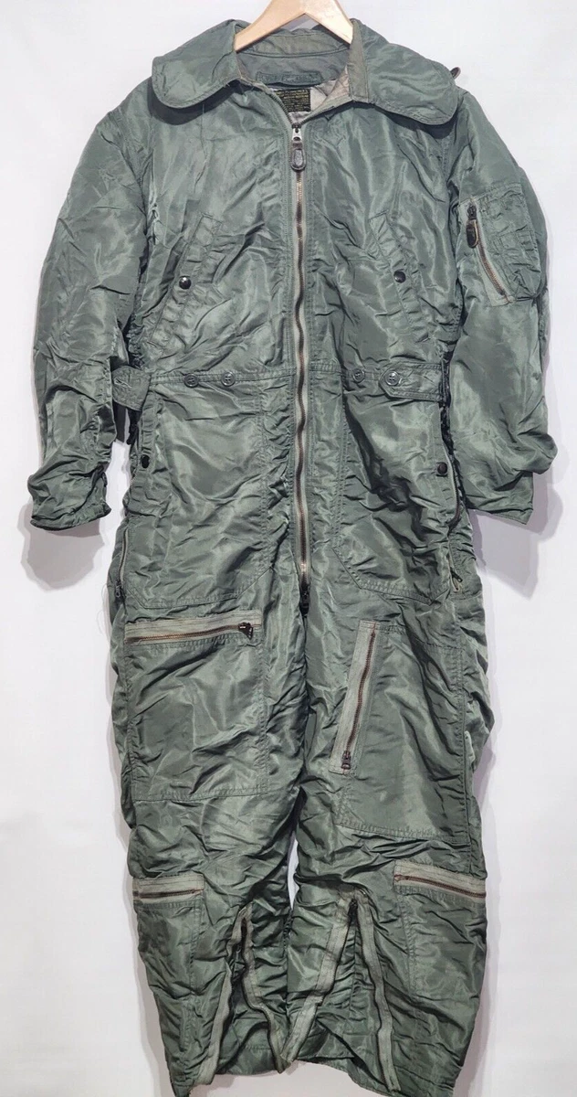 USAF Coverall Flying Men CWU-1/P Cold Weather Flight Suit Vietnam 