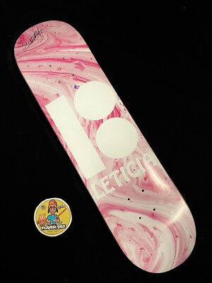 RARE SIGNED Leticia Bufoni PLAN B Skateboard Deck First Edition
