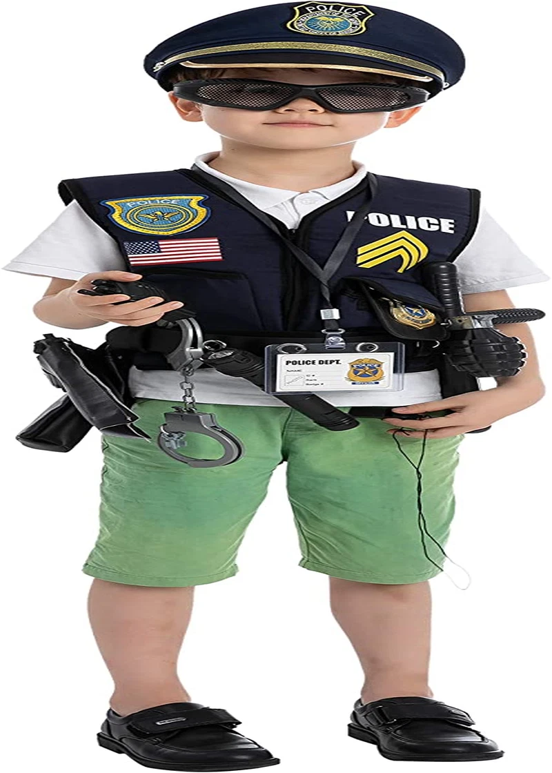 Islas Faroe sitio Flexible juguetes para niños niñas disfraz de policia regalo 4,5,6,7, 8 años 14 Pcs | eBay Islas Faroe sitio Flexible juguetes para niños niñas disfraz de policia regalo 4,5,6,7, 8 años 14 Pcs | eBay