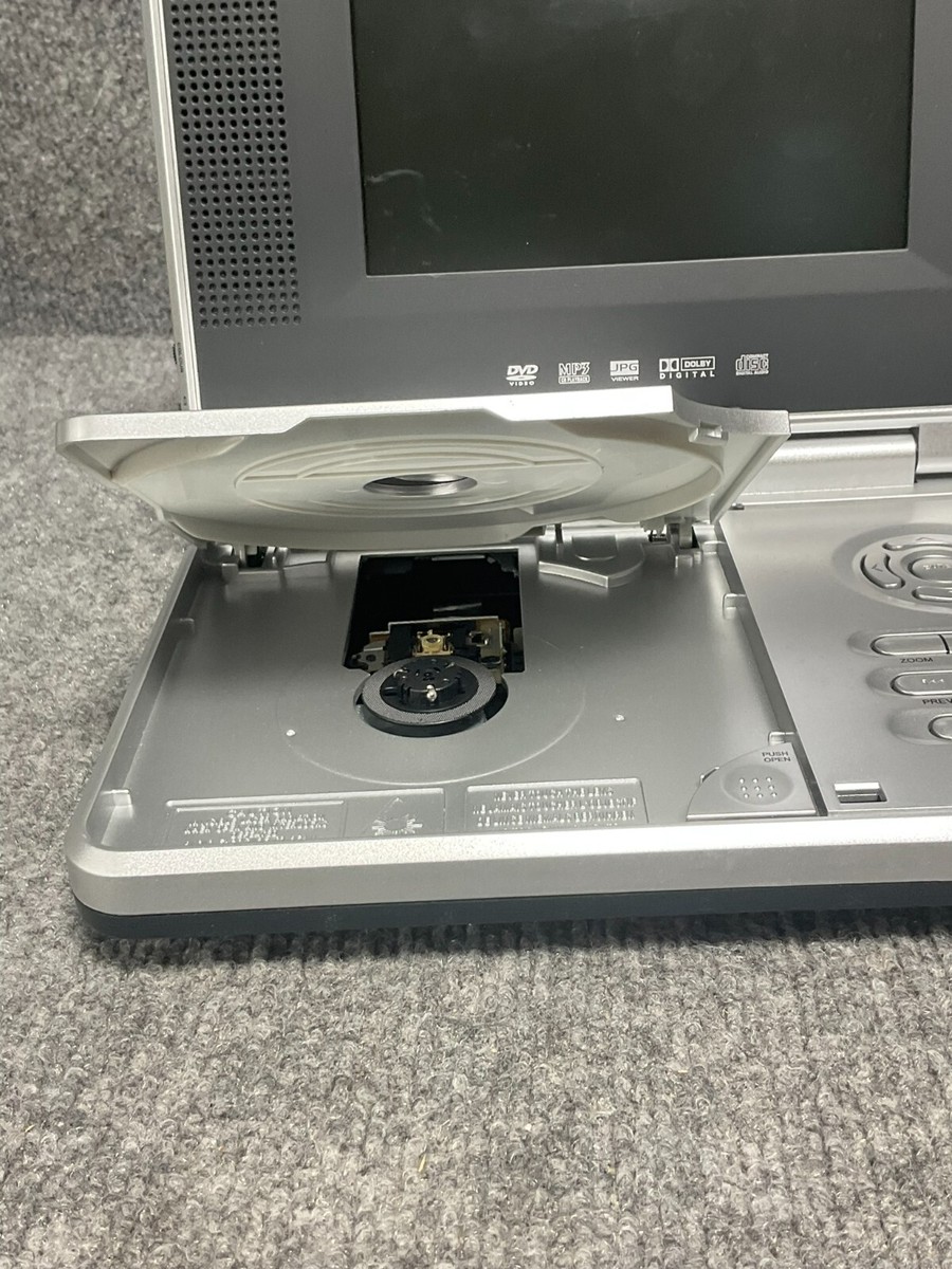 Durabrand Portable CD/DVD Player 💿 PVS‑1966 Dolby Digital LCD