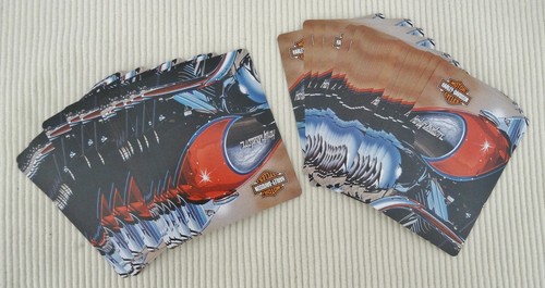 HARLEY-DAVIDSON PLAYING CARD SET OF TWO - Picture 3 of 5