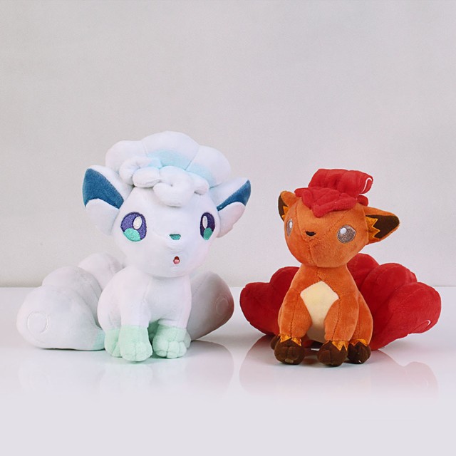 white vulpix plush