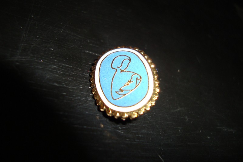 Vintage And Rare Madonna And Baby Jesus Charm