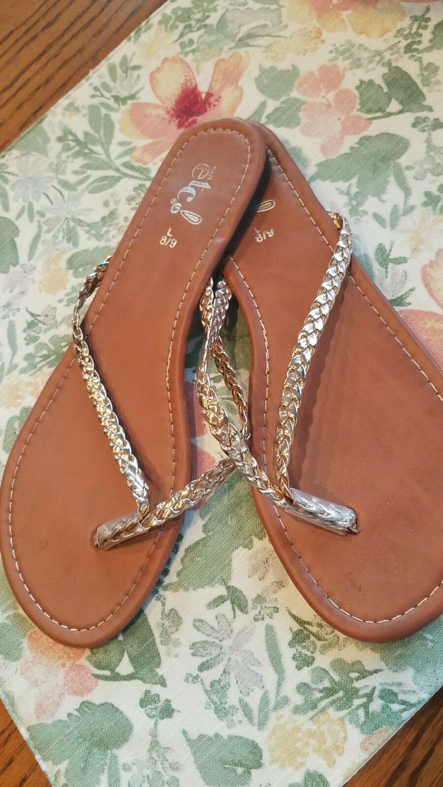 Women's Sandals Size 8-9 Comfortable Stylish Summer Footwear-image