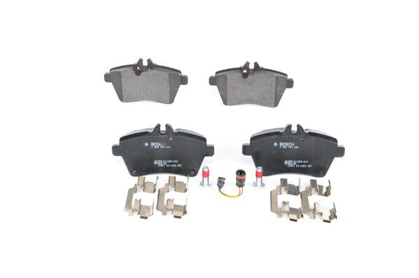 Plaquettes de frein à disque Bosch 0 986 494 290 pour étrier de frein arrière d'automobile