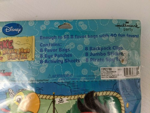 disney jake and the neverland pirates Birthday Party Supplies 48 Pieces - Picture 3 of 3