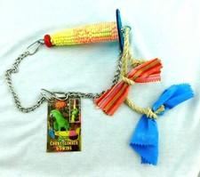 Polly's Corny Climber  Swing Cob Bird Perch Parrot Calcium Sisal Toy Medium 6"