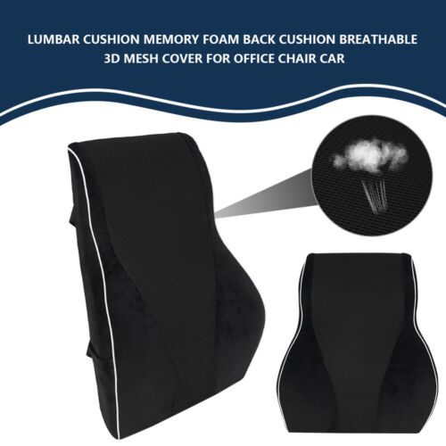 Zuhause Rückenkissen, Memory Foam Lendenkissen Orthopädisch für Bürostuhl & Auto - Bild 23 von 24