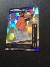 YORDAN ALVAREZ 2020 Panini Chronicles “Unparalleled” #23 RC Squared  18/25  Exc.