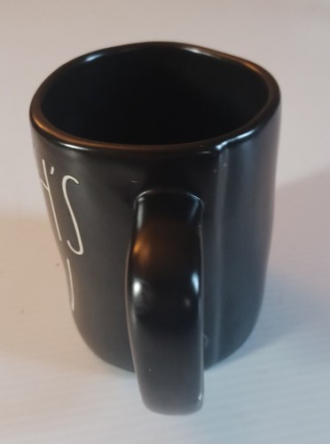RAE DUNN "WITCH'S BREW" Coffee, Tea, Hot Cocoa Ceramic Mug Black HALLOWEEN - Picture 3 of 11
