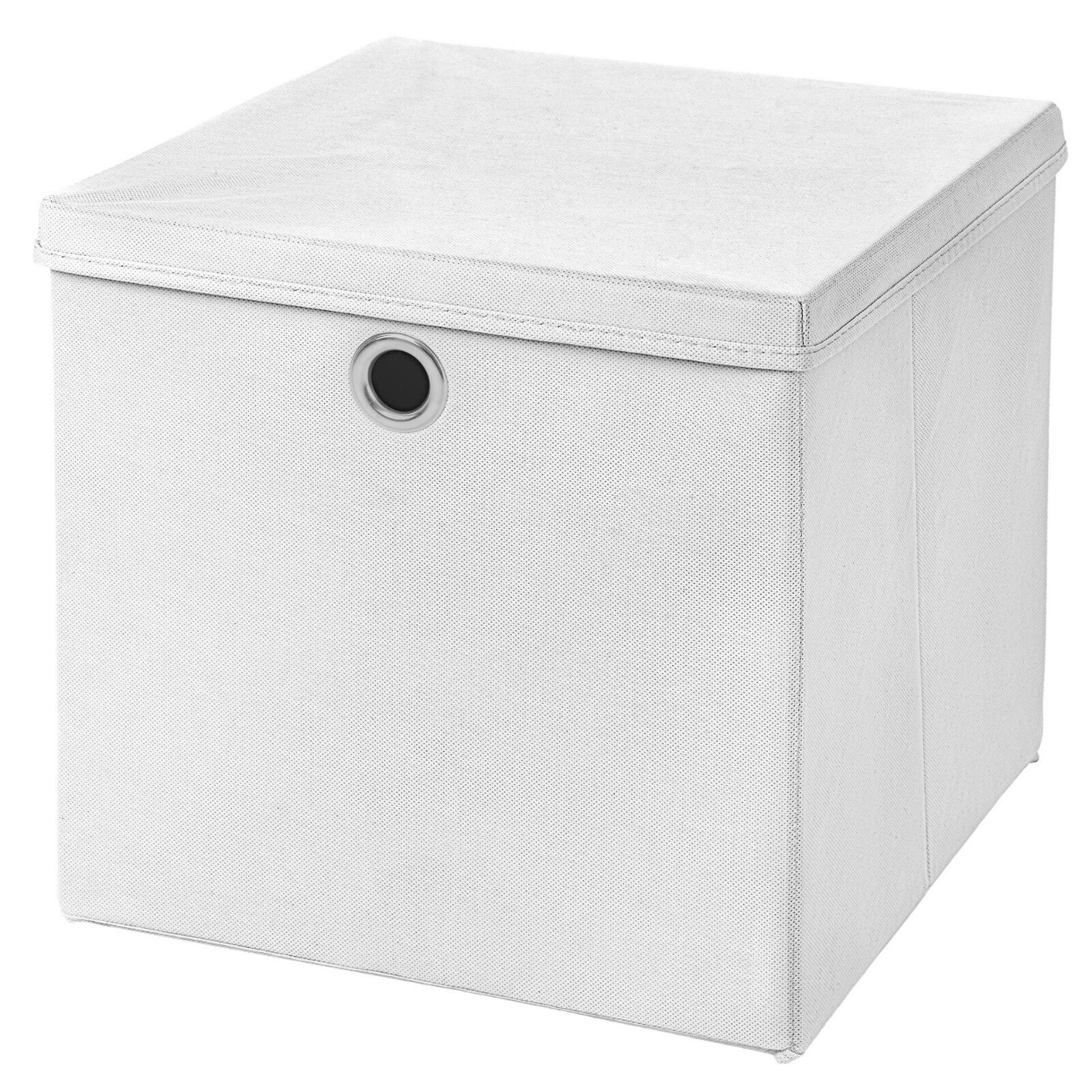 Stoffbox Boxen Aufbewahrungsbox mit Deckel Truhe faltbar 28x28 cm Faltbox Stoff