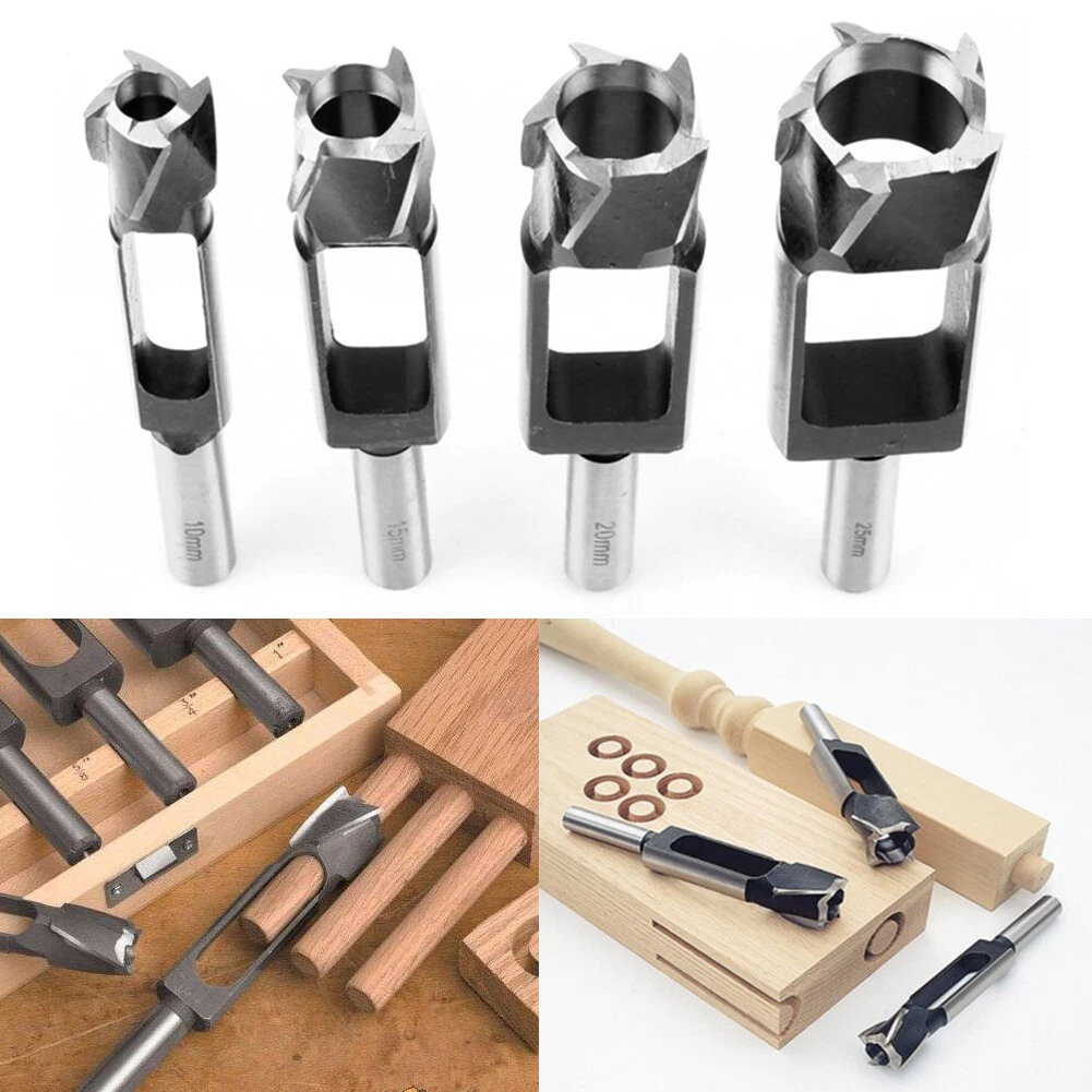 Tenon Maker Hand Tool Tapered Woodworking Hardened Drill Bit Plug
