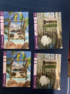 Grade 3 Word Building PACEs 1026-1027 & Score Keys Accelerated Christian ACE SOT