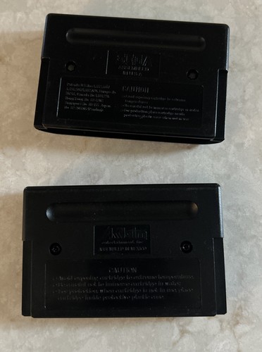 Sega Genesis Menacer und NBA Jams Spielkassetten 1994 gebraucht sehr guter Zustand funktioniert schneller Versand - Bild 2 von 5