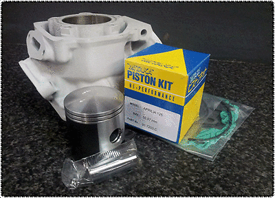Aprilia RS125 RS 125 New Barrel /& Piston Kit Mitaka Rotax 122 1997-2018