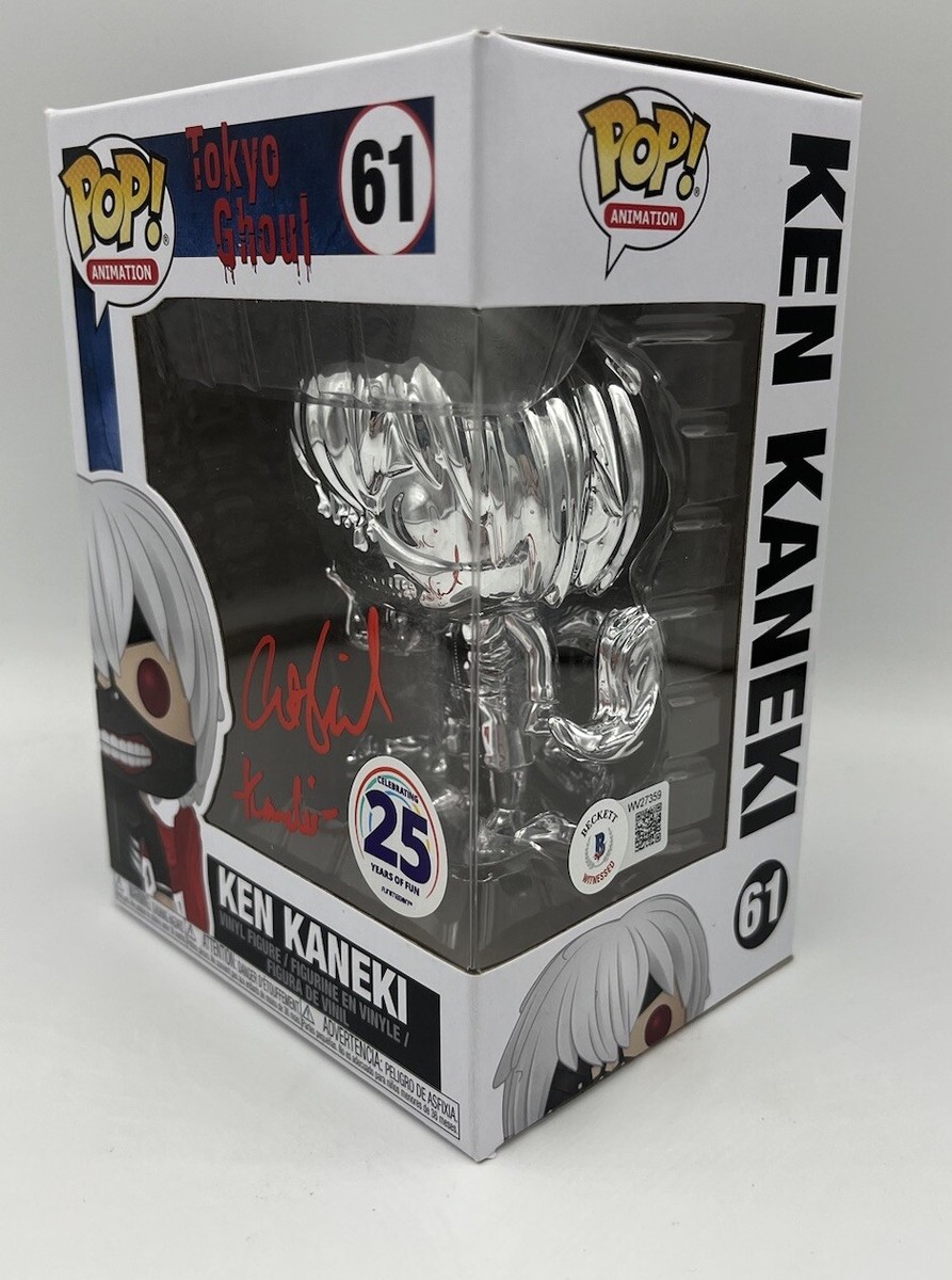 KEN KANEKI TOKYO GHOUL AUSTIN TINDLE SIGNED FUNKO POP 61