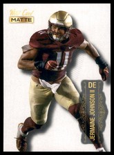 2022 Wild Card Matte #MB-63 Jermaine Johnson II White