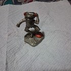 Hudson Fine Pewter Frog Figurine #3427 Dancing Headphones 2" Vintage 1984 — photo 4