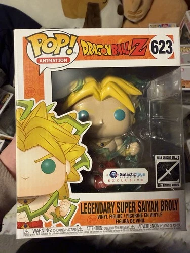 Funko Pop Dragonball Z Legendary Super Saiyan Broly #623 Galactic Toys Exclusive