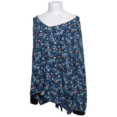 Miss by Captain Tortue, Bluse, Größe: 52, Blau/Mehrfarbig, Viskose #8Tl