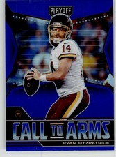 Ryan Fitzpatrick 2021 Playoff Call to Arms Blue CA-RFI Washington Football Team