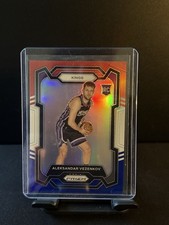 2023-24 Panini Prizm Aleksandar Vezenkov Red White & Blue Prizm Rookie #281 RC