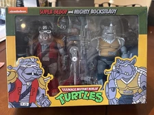 NECA Teenage Mutant Ninja Turtles Super Bebop and Mighty Rocksteady 2-Pack