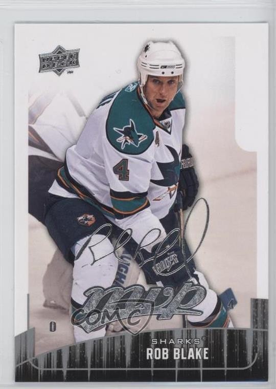 2009-10 Upper Deck MVP Rob Blake #54 HOF t3w