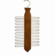 Vintage Tie Rack Tie Hanger for Ties Wooden